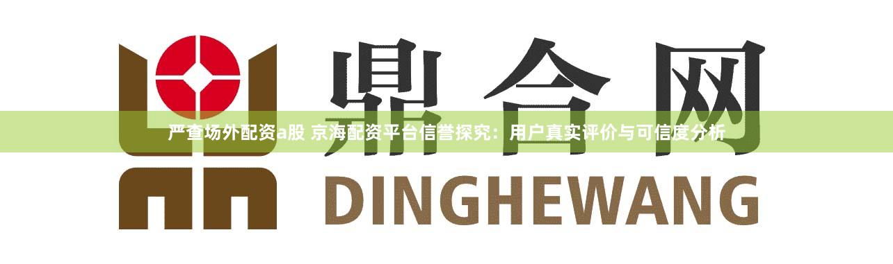 严查场外配资a股 京海配资平台信誉探究：用户真实评价与可信度分析